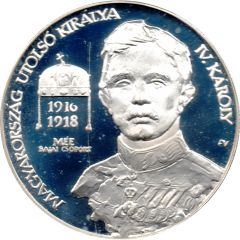 Medal - Charles IV, Last King of Hungary
