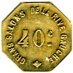 40 Centimes - Grands Salons de la Rive Gauche Paris