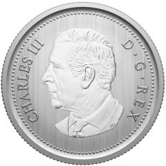 25 Cents - Charles III Specimen