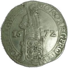 1 Silver Ducat Early type, date obverse
