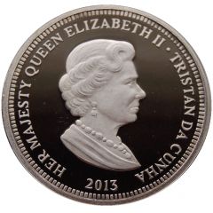 5 Pounds - Elizabeth II 60th Coronation Anniversary