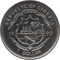 1 Dollar Captain James Cook