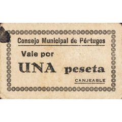 1 Peseta Pórtugos