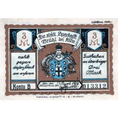 3 Mark Sparkasse