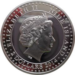 2 Dollars - Elizabeth II Soyouz SSSR - 1966