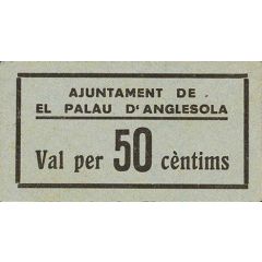 50 Céntimos El Palau d`Anglesola