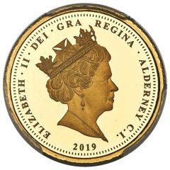 1/2 Sovereign - Elizabeth II Una and the Lion