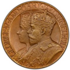 Medal - George V Coronation, Pinches, bronze