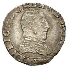 1/2 Teston - Henry II 1st type