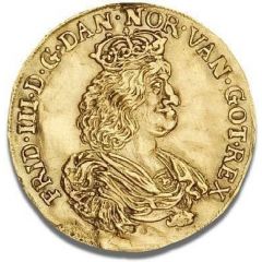 1 Ducat - Frederik III