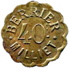 40 Centimes - Restaurant Berrier Milliet - Lyon [69]