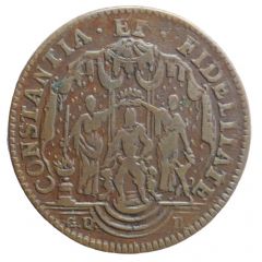 Token - Transfer of the Austrian Netherlands to Maximilian Emmanuel of Bavaria