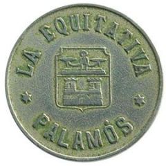 5 Pesetas - La Equitativa