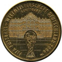 Médaille - Villes de la coupe du monde de la FIFA 2006 Stuttgart