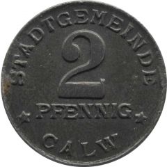2 Pfennig - Calw