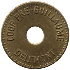 Parking Coop Pré-Guillaume Delémont, with hole