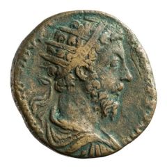 Dupondius - Marcus Aurelius IMP VI COS III S C, Jupiter