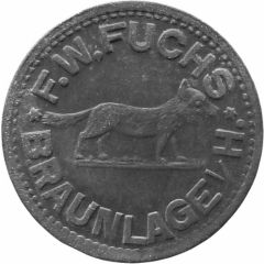 50 Pfennigs - Braunlage F.W. Fuchs