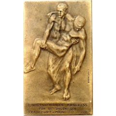 Plaquette - First International Congress for Rescue Services Frankfurt am Main