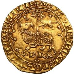 Agnel d`or Charles VII Le Victorieux