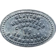 1 Cent - Slayton Mercantile Company Emory, Montana