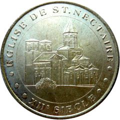Monnaie de Paris Tourist Token - Eglise de St-Nectaire XIIe siècle
