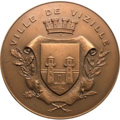 Médaille 20e anniversaire Municipalité de Vizille