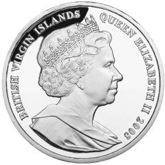 10 Dollars - Elizabeth II Queen Elizabeth I - Armada, Silver Proof