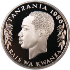 100 Shilingi Conservation, Silver Proof Issue
