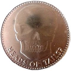 Medal - London Dungeon Heads or Tails?