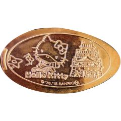 Elongated Coin - Hello Kitty, Osaka Castle Kunoichi, Osaka