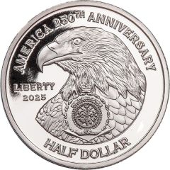 1/2 Dollar - Charles III Dorchester Heights