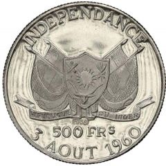 500 Francs Independence, essai