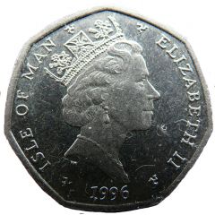 50 Pence - Elizabeth II Tourist Trophy Motorcycle Races