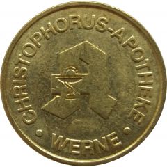 Christophorus Taler - Christophorus Apotheke Werne