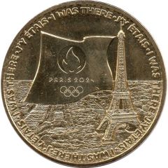 Jeton touristique - Monnaie de Paris - Paris 2024 Olympiques - J`y étais - I Was There