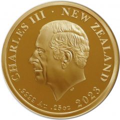 10 Dollars - Charles III 1st Portrait - 75th Birthday, Gold Proof