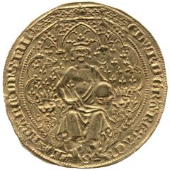 1 Double-florin - Edward III 3rd coinage, 1st period