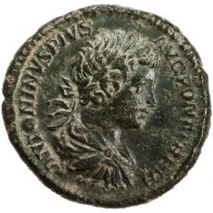 As - Caracalla LIBERALITAS AVG IIII S C, Liberalitas
