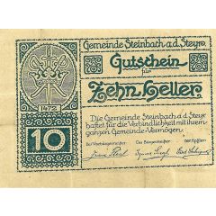 10 Heller Steinbach an der Steyr