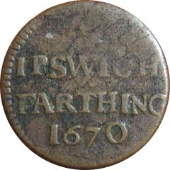 Farthing - Suffolk Ipswich / Town