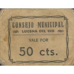 50 Céntimos Lucena del Cid