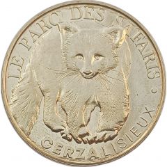 Jeton touristique - Monnaie de Paris - Lisieux - Cerza - Le parc des safaris Panda roux