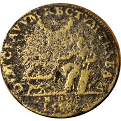 Jeton Nicolas Hector, seigneur de Perreuze 1588