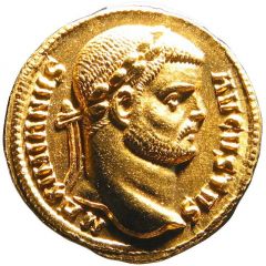 Aureus - Maximianus CONSVL III P P PROCOS