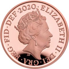 1 Penny - Elizabeth II 5th portrait, Royal Shield
