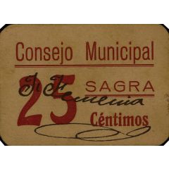 25 Céntimos Sagra