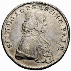 1/2 Thaler - Sigismund von Schrattenbach type 2