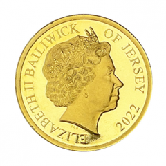 1 Pound - Elizabeth II Trooping the Colour, Gold Proof