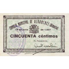 50 Céntimos Albánchez